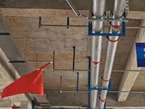 滨海新管廊支架的安装方法