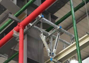 滨海新该抗震支架的整体式支吊架结构协调性好